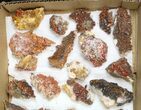 Lot: to Bladed Barite With Vanadinite - Pieces #138114-2